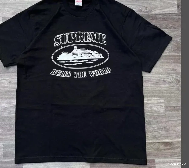 THE TEE Black TEE WORLD FW23 Sleeve S Short CORTEIZ RULE M L XL Devil's Printed Island 0824